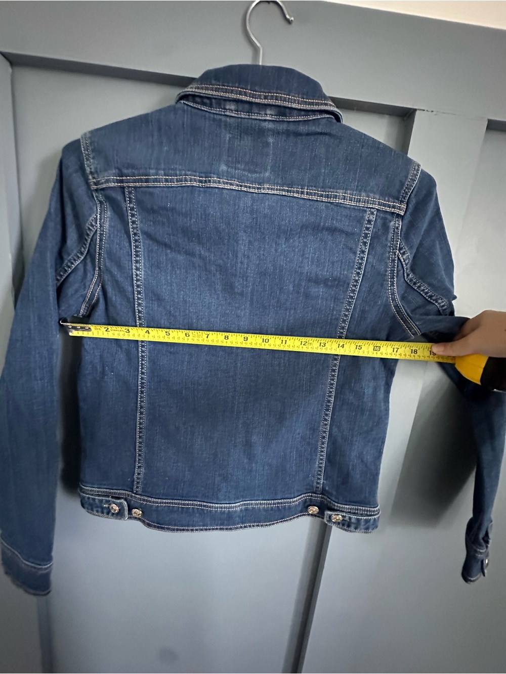 kate spade Dark Blue Denim Jean Jacket - Picture 8 of 8